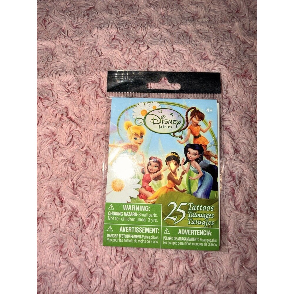 Tinkerbell Pack Of 25 Temporary Tattoos Great Party Favors Disney Fairies Fun